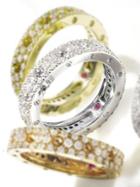 Roberto Coin Diamond & 18k Rose Gold Ring