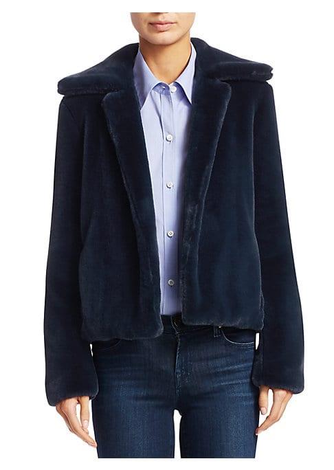 Theory Luxe Faux-fur Jacket