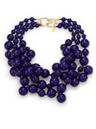 Kenneth Jay Lane Beaded Statement Necklace