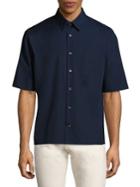 Vince Short Sleeve Boxy-fit Shirt