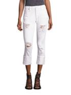 True Religion Liv Distressed Relaxed Skinny Jeans