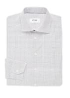 Eton Slim Fit Dotted Cotton Button-down Shirt