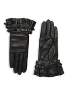 Agnelle Frou Frou Leather Gloves