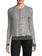 Marc Jacobs Pointelle-knit Cardigan