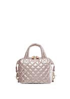 Mz Wallace Micro Sutton Quilted Nylon Satchel