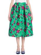 Marni Full Floral Jacquard Skirt