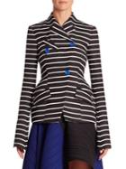 Proenza Schouler Double-breasted Striped Jacket