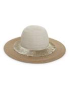 Eugenia Kim Honey Fringed Two-tone Sun Hat