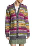 Marc Jacobs Star Oversized Mohair Cardigan