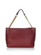 Tory Burch Mcgraw Leather Slouchy Tote