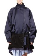 Sacai Silk Anorak Jacket