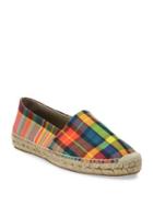 Paul Smith Plaid Canvas Slip-on Espadrille Sneakers