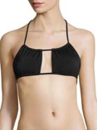 Milly Belize Solid String Bikini Top