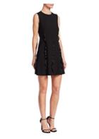 Redvalentino Cady Ruffle-trimmed Dress