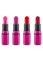 Mac Shiny Pretty Things Party Favours Mini Lipsticks: Bright Four-piece Set