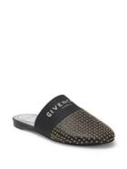 Givenchy Bedford Patterned Leather Mules