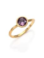 Marco Bicego Jaipur Amethyst & 18k Yellow Gold Ring