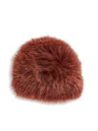 Loeffler Randall Fox Fur Tall Hat