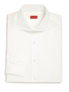 Isaia Regular-fit Cotton & Linen Dress Shirt
