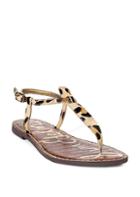 Sam Edelman Gigi Leopard-print T-strap Sandals