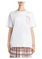 Rokh Embroidered Logo Cotton Tee
