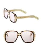 Gucci Fashion Inspired 51mm Square Sunglasses