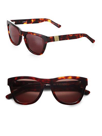 Westward Leaning Louisiana Purchase Acetate Square Sunglasses