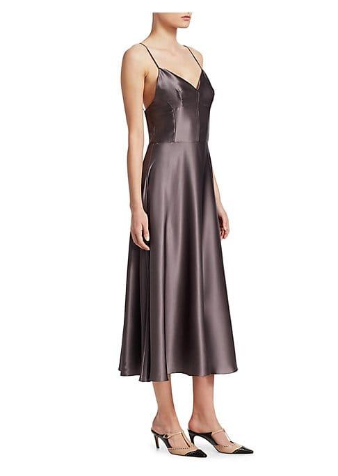 Dior Satin Crepe A-line Slip Dress
