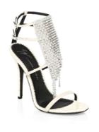 Giuseppe Zanotti Alien Crystal Stiletto Sandals