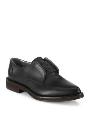 Brunello Cucinelli Monili-strap Leather Loafers