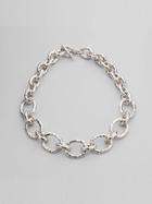 Ippolita Glamazon Sterling Silver Bastille Link Chain Necklace