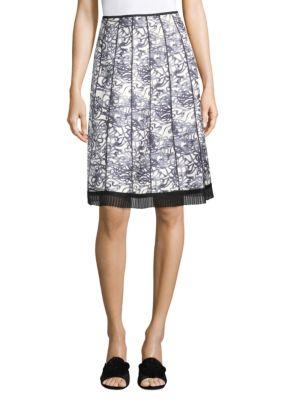 Marc Jacobs Gored Printed Skirt