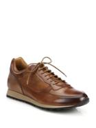 To Boot New York Sheridan Burnished Leather Sneakers
