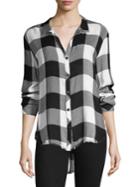 Bella Dahl Checked Button-front Shirt