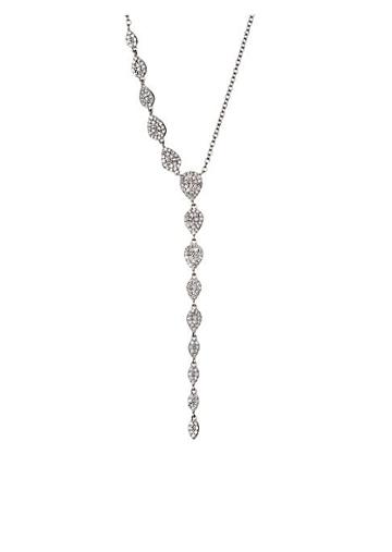 Nina Gilin Diamond Asymmetrical Y-necklace