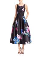 Milly Serena Butterfly Tea-length Dress