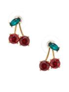 Kate Spade New York Crystal Cherry Stud Earrings