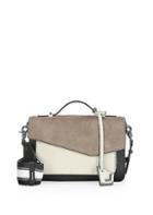 Botkier New York Cobble Hill Suede & Leather Satchel