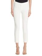 Adam Lippes Cropped Pintuck Pants