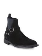Saint Laurent Harness Leather Boots