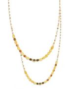 Lana Jewelry Nude Duo 14k Yellow Gold Multi-strand Necklace