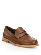 Coach Manhattan Leather Penny Loafers