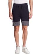 Saks Fifth Avenue Collection Colorblock Drawstring Shorts