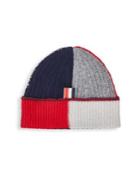 Thom Browne Rib-knit Textured Wool Hat