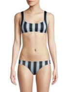 Solid And Striped The Elle Striped Bikini Top