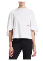 Calvin Klein 205w39nyc Embroidered Cape Tee