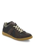 Maison Margiela Replica Suede Lace-up Sneakers
