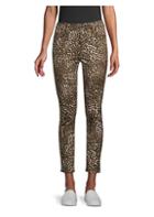 Jen7 By 7 For All Mankind Cheetah Print Skinny Jeans