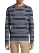 Lacoste Striped Cotton Sweatshirt