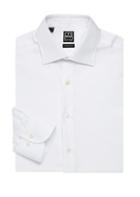 Ike Behar Textured Solid Dress Shirt